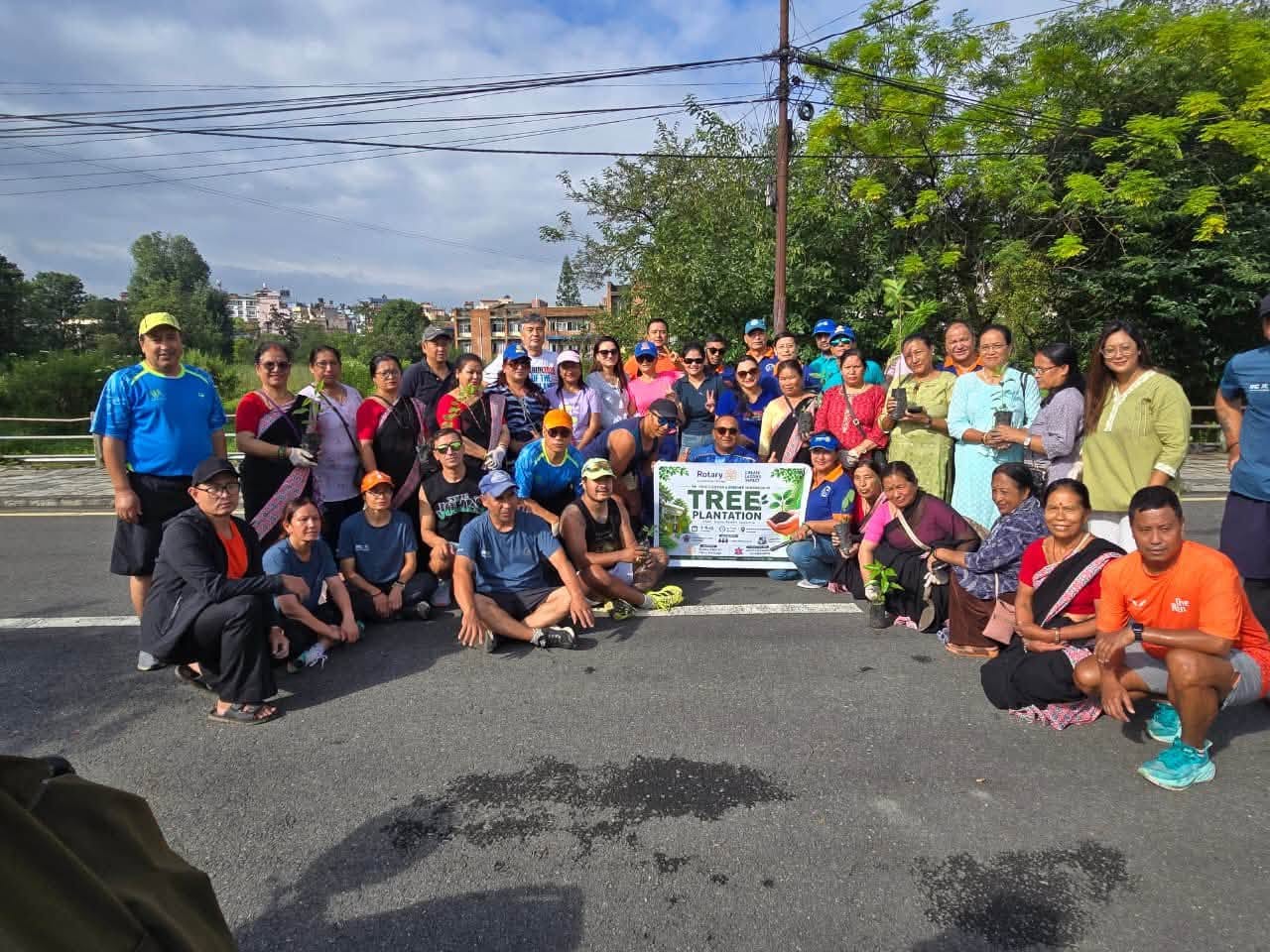 Tree plantation for sustainability of life