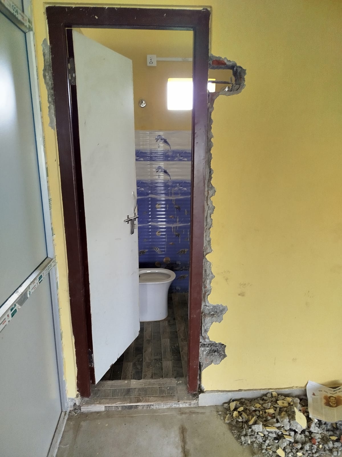 2 Toilets constructed at celebral palsy Day care centre  under Basic  Education & Literacy focus area NPR 3,37,200 | 50 people daily |  Applied